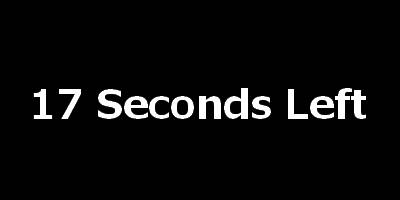 logo 17 Seconds Left